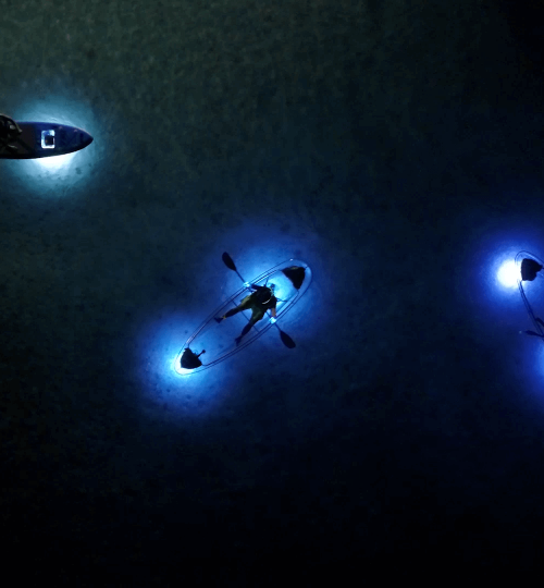 splash-crystal-kyak-aerial-group-night
